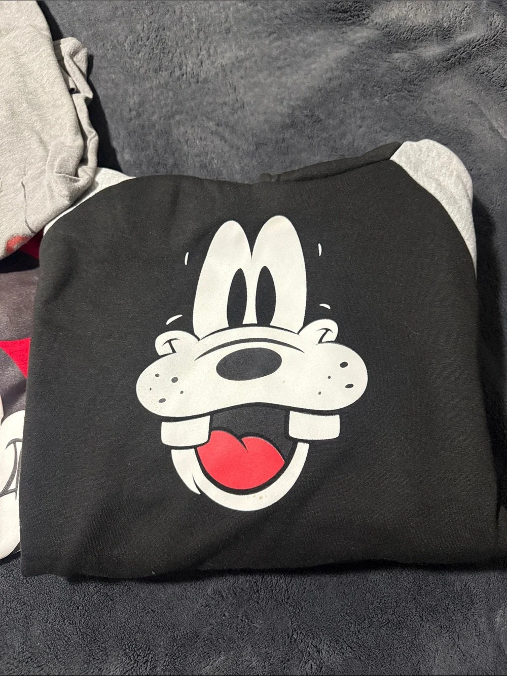 Disney Kids Mickey & Minnie Graphic Tees - Black, Red, Gray, Yellow